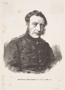 オーガスト・バゲセン少将 作： Franz Wilhelm Obermann