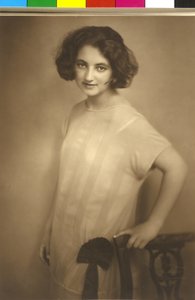 写真 リリ・シュニッツラー（1909-1928） 作： Franz Xaver Setzer