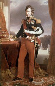 フランス王ルイ・フィリップ」（油彩・キャンバス 作： Franz Xaver Winterhalter