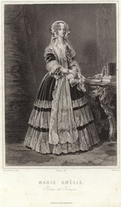 ナポリとシチリアのマリアアマリア 作： Franz Xaver Winterhalter