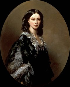公爵夫人エリザヴェタアレクサンドロフナバリヤチンスカヤの肖像、チェルニーシェヴァ王女1826-1902、1858 作： Franz Xaver Winterhalter