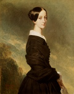 ジョインビルの王女、フランソワーズ・キャロライン・ド・ブルボン・ブラガンスの肖像 作： Franz Xaver Winterhalter