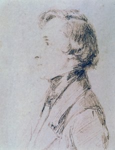フレデリック・ショパンの肖像（Zelazowa Wola 作： Franz Xaver Winterhalter