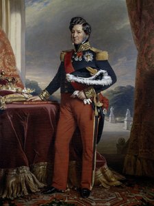 ブルボン＝オルレアン公ルイ・フィリップ（1773-1850）の肖像 作： Franz Xaver Winterhalter