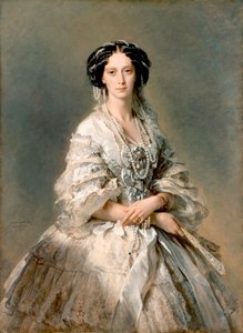 マリアアレクサンドロフナの肖像1857 作： Franz Xaver Winterhalter