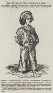 プリンスオブウェールズのHRHの小像 作： Franz Xaver Winterhalter