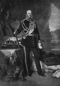 プロイセンのウィリアム1世- 作： Franz Xaver after Winterhalter