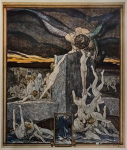 シモニアックス『地獄』カントXIX 作： Franz von Bayros (1866 1924)