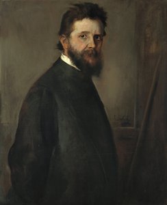 アドルフ・オーバーランダー 作： Franz von Lenbach