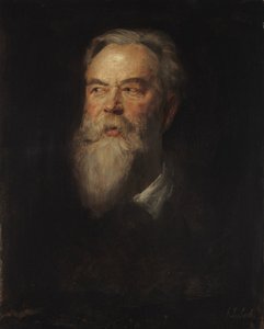 画家フランツ・フォン・ザイツ 作： Franz von Lenbach