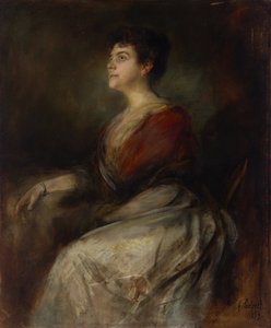 ハリエット・フォン・ブライヒローダー 作： Franz von Lenbach