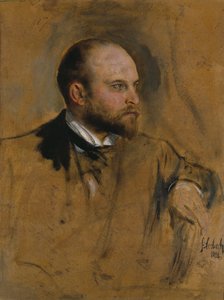 ヨーゼフ・ヘースル 作： Franz von Lenbach