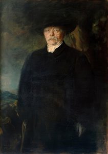 オットー・フォン・ビスマルク 作： Franz von Lenbach