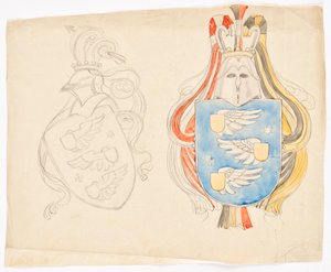 家紋のデザイン 作： Franz von Matsch