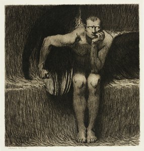 ルシファー 作： Franz von Stuck