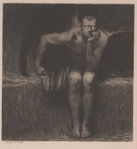 ルシファー、1890年頃（エッチング） 作： Franz von Stuck