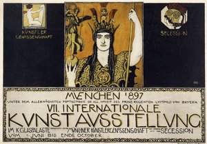ミュンヘン1897、VII国際美術展、1897 作： Franz von Stuck