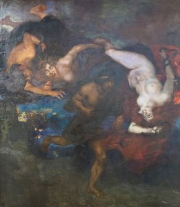 オレステスとエリニュス 作： Franz von Stuck
