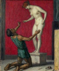 ピグマリオン 作： Franz von Stuck