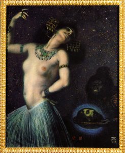サロメ、1906 作： Franz von Stuck