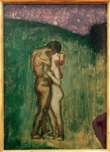 蒸し暑い夜 作： Franz von Stuck