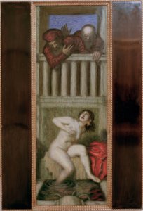スザンナと二人の老人 作： Franz von Stuck