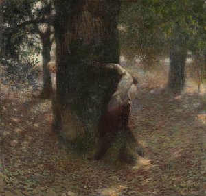 いじめ、1889。 作： Franz von Stuck
