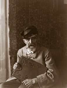 イタリアの画家ドメニコモレッリ（1826-1901）の肖像 作： Fratelli Alinari Fratelli Alinari