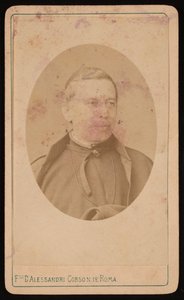 アンジェロ・セッキの肖像 1818-1878, 1876. 作： Fratelli D