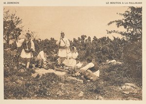 ゼメノンパリカレの羊 作： Frédéric Boissonnas