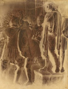 コンスタンティヌス帝の凱旋門のレリーフ、ローマ、1849 年。 作： Frédéric Flachéron