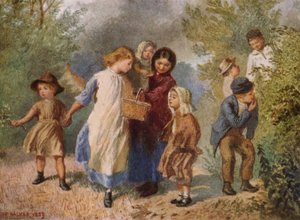 「ブラックベリー」、1859年、1938年 作： Fred Walker