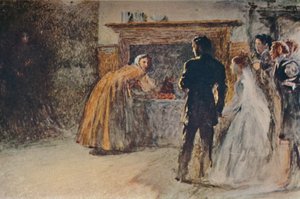 Jane Eyre、c1870、c1950のシーン。 作： Fred Walker