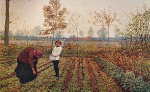 バイオレットフィールド、1867年、c1915 作： Fred Walker