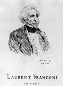 サーカス：フレデリック・ヒルマッハーの「オー・フォルテ」、ローラン・フランコーニ（1805-1827）の肖像画-「フランコーニ・サーカス」に収録。