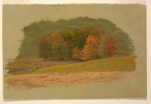 秋の風景 作： Frederic Edwin Church