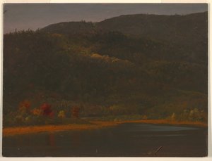 秋の風景 作： Frederic Edwin Church