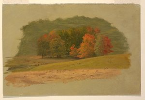 秋の風景 作： Frederic Edwin Church
