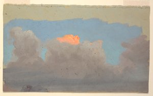 雲の研究 作： Frederic Edwin Church