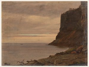 カナダ、グランドマナン島の海岸 作： Frederic Edwin Church