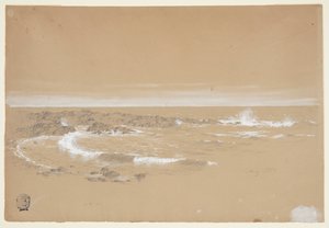 海岸線、グランドマナン、カナダ 作： Frederic Edwin Church