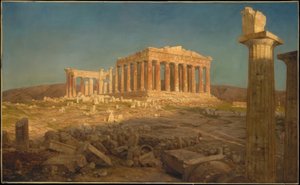 パルテノン神殿 作： Frederic Edwin Church