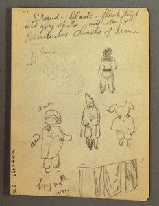 デッサン、カート、人物習作、おそらく1868年 作： フレデリックエドウィン教会