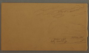 デッサン、丘の上の雲、おそらく1875年 作： Frederic Edwin Church