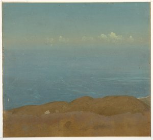 ドローイング、雲の習作、1860-70年
