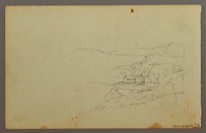 デッサン、雲の習作、おそらく1844年
