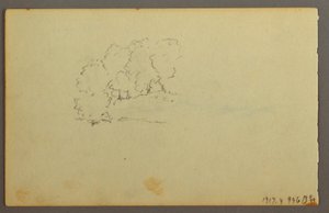 デッサン、雲、1844年 作： フレデリックエドウィン教会