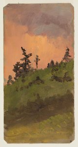 ドローイング、森の風景、1870年6月