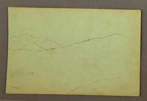 デッサン、山の頂、1856年頃 作： フレデリックエドウィン教会