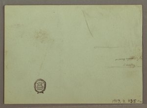ドローイング、マウンテンサイド、1869年4月